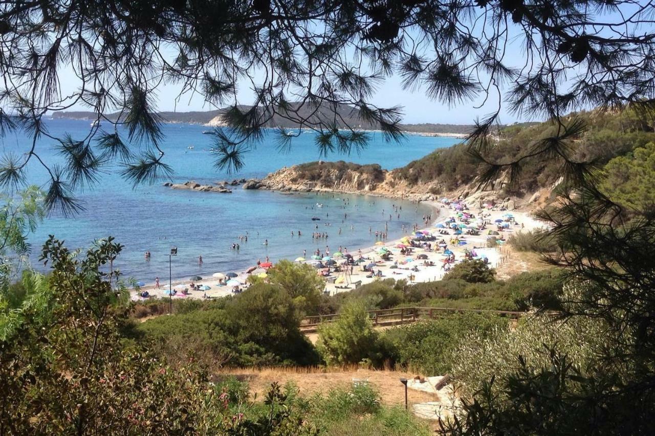 Villasimius Villetta A 300 Mt Dalla Spiaggia Экстерьер фото